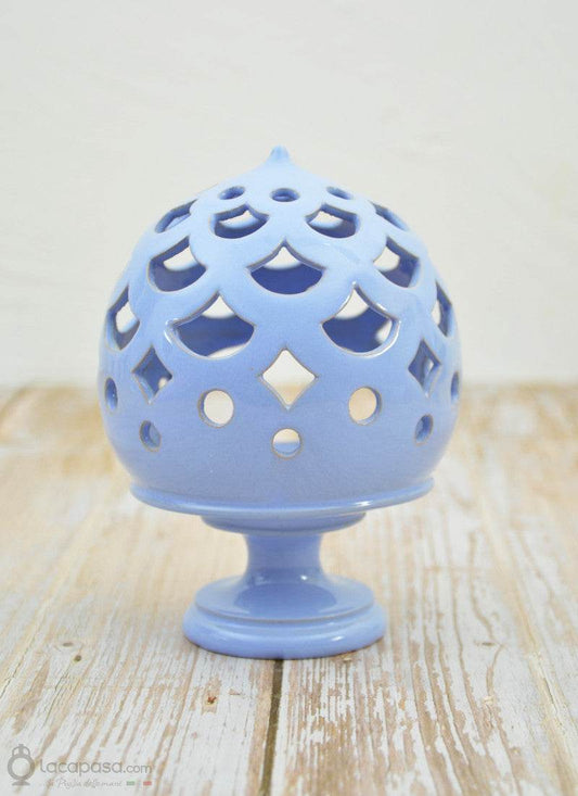 ANEMONE - Pumo Porta candela in ceramica - Lacapasa.com