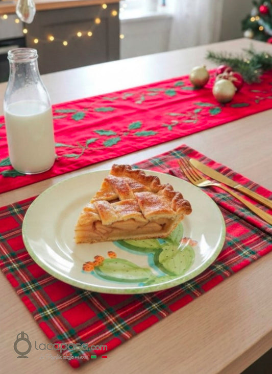 SET Assiettes en céramique – décor Figuier de Barbarie