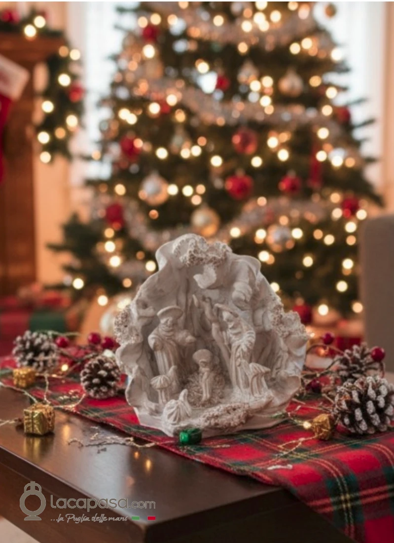AGNUS - Presepe in ceramica di Grottaglie