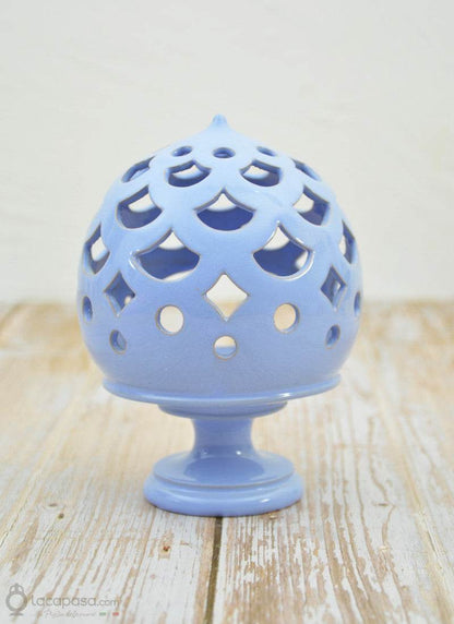 ANEMONE - Pumo Porta candela in ceramica - Lacapasa.com
