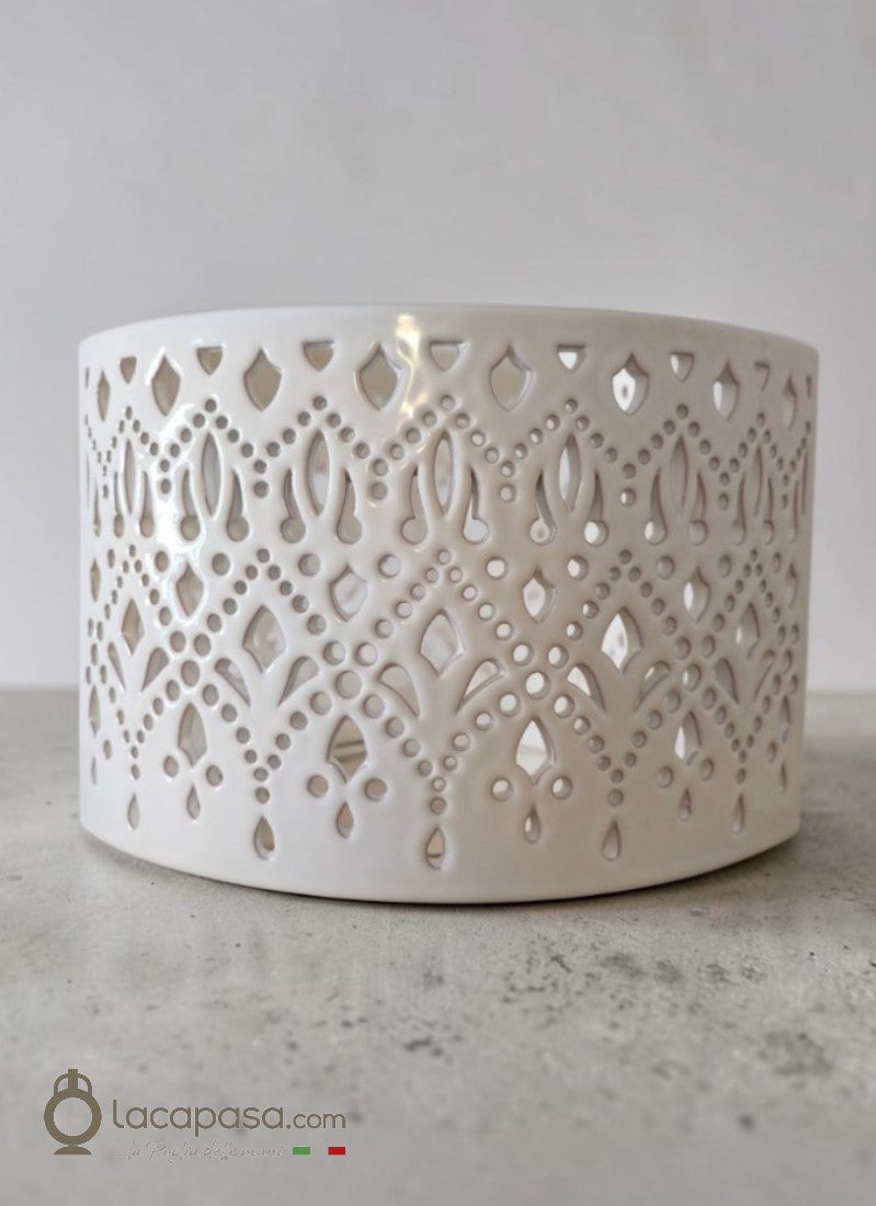 AURORA - Applique in ceramica artigianale - Lacapasa.com