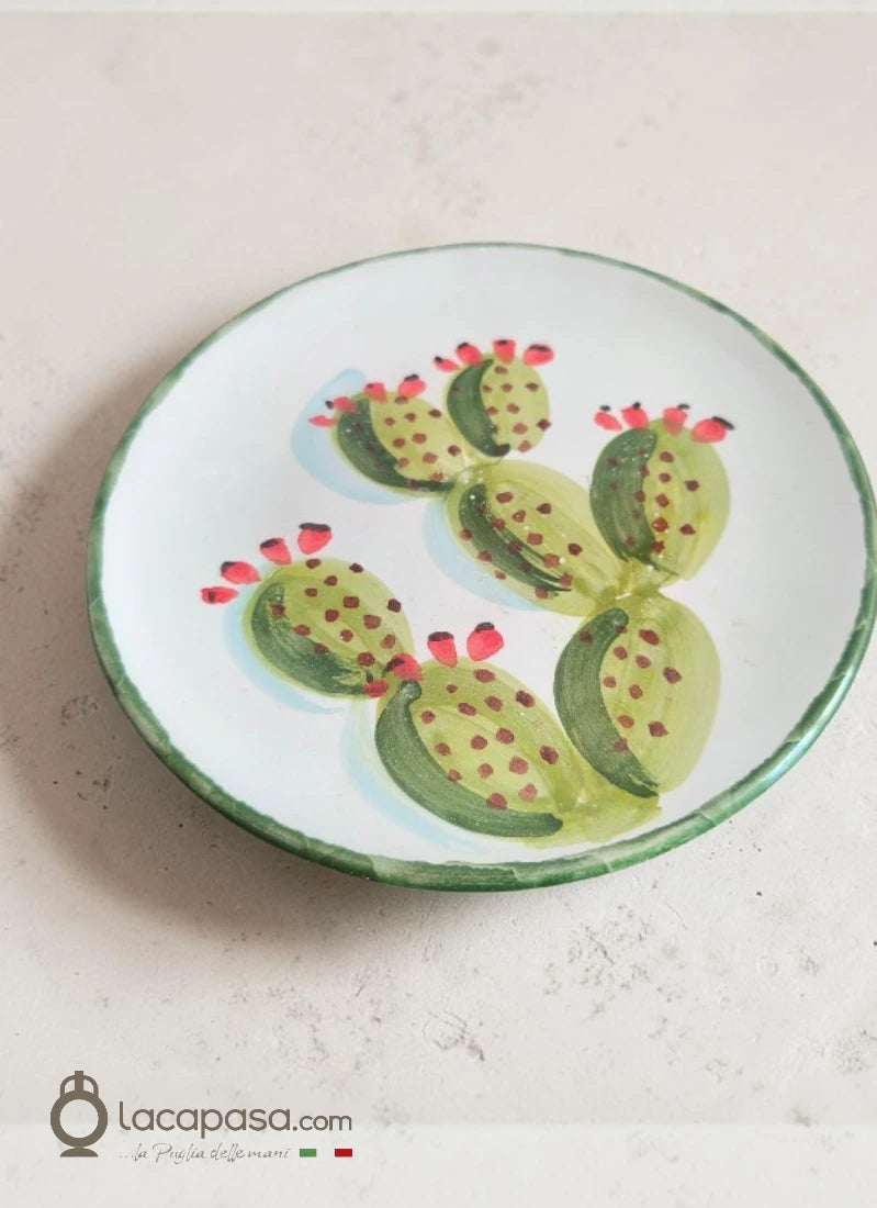 CACTUS - Svuotatasche bomboniera in ceramica - Lacapasa.com