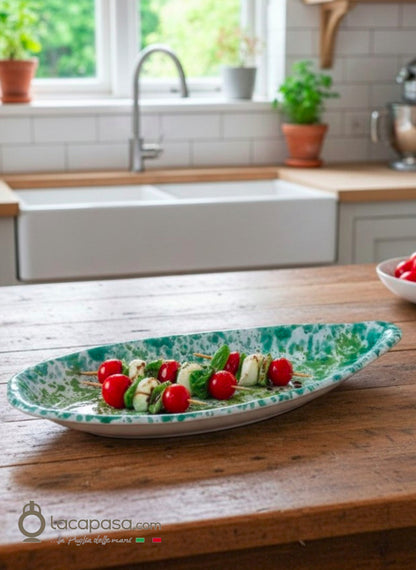 FICO INDIA - Piatto da portata in ceramica - Lacapasa.com