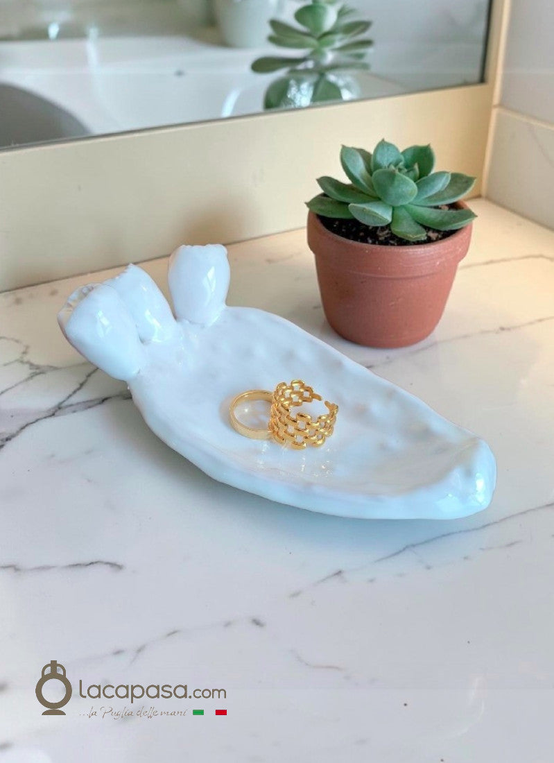 FICO INDIA - Svuota tasche bomboniera in ceramica - Lacapasa.com