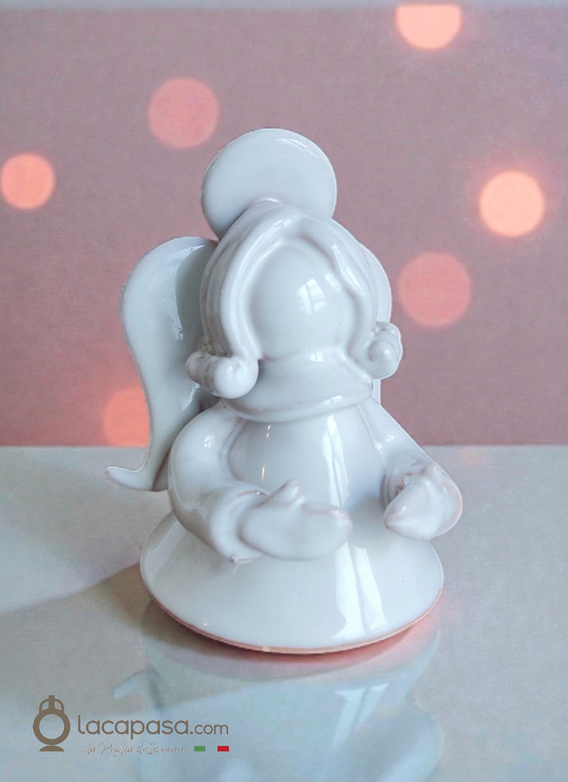 GABRIELE - Angelo bomboniera in ceramica - Lacapasa.com