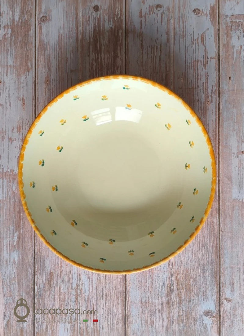 Insalatiera in ceramica pugliese - Lacapasa.com