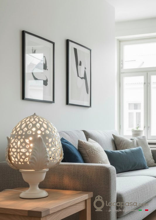 ACACIA - Lampe Pumo en céramique