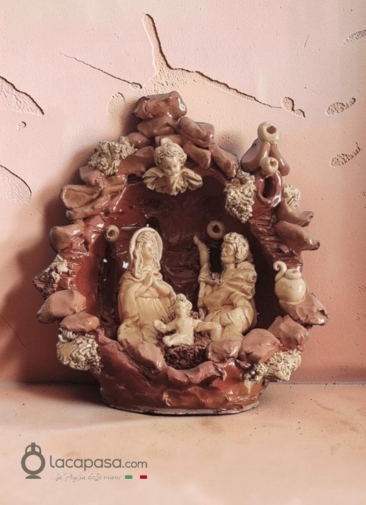 SALVATORE – Crèche en céramique