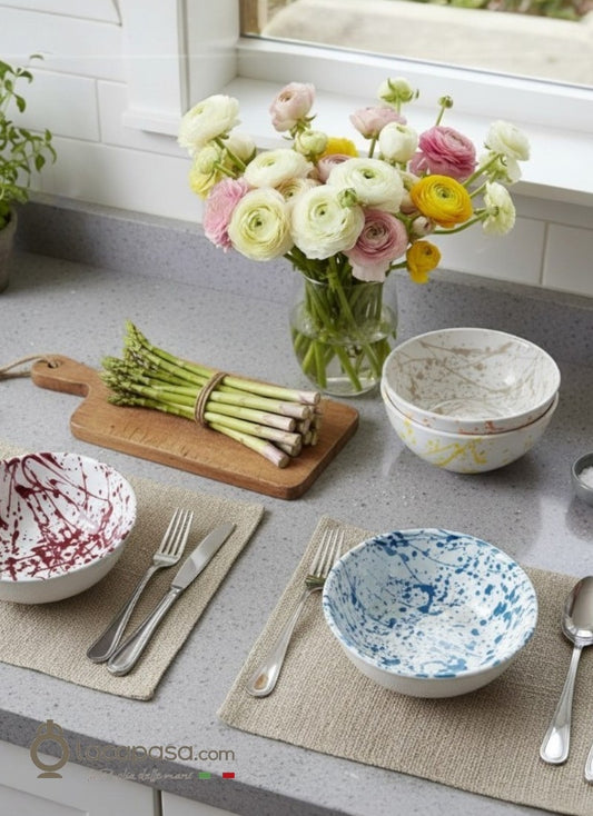 Piatti fondi in ceramica pugliese - Lacapasa.com