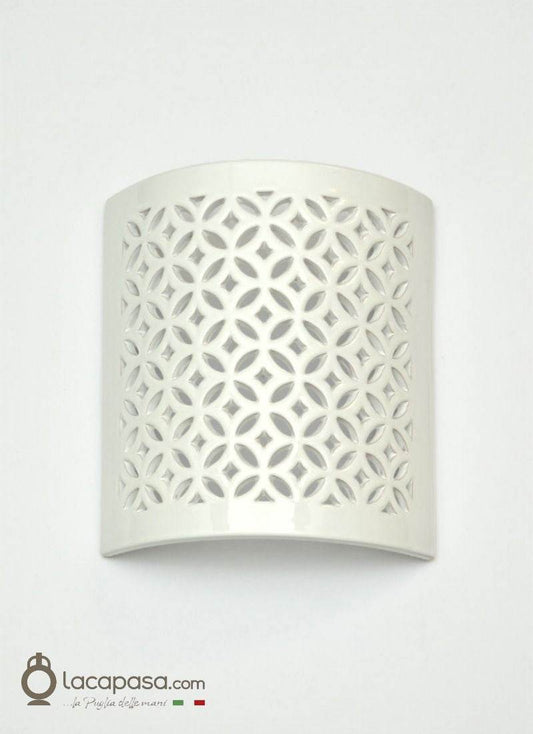 SIRIO - Applique in ceramica artigianale - Lacapasa.com