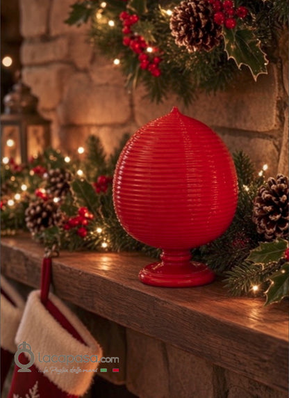 TASSO - Pumo rosso in ceramica
